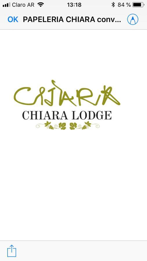 Chiara Lodge Chacras de Coria Extérieur photo